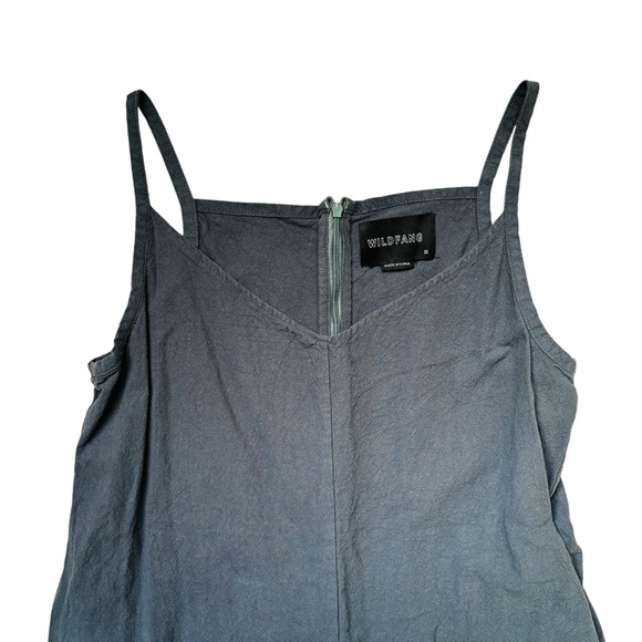 Wildfang Gray Cotton Jumpsuit XS - Picture 2 of 4